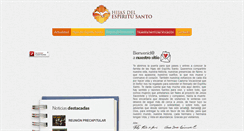 Desktop Screenshot of hijasespiritusanto.org.mx